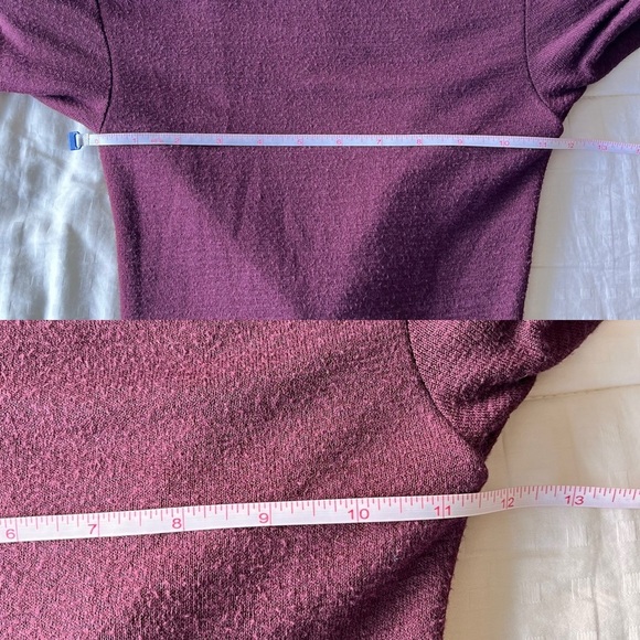 Wilfred Free Knit Dress XXS Dark Purple - Picture 8 of 13